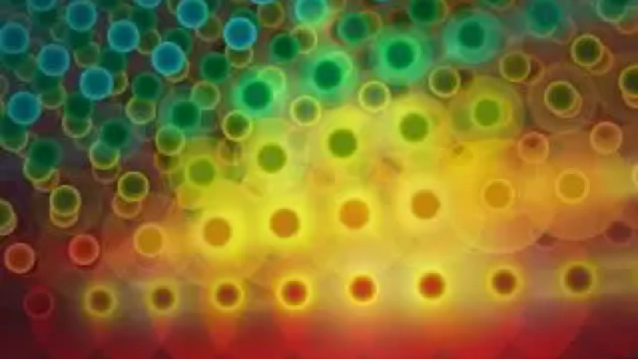 Colored decorative design