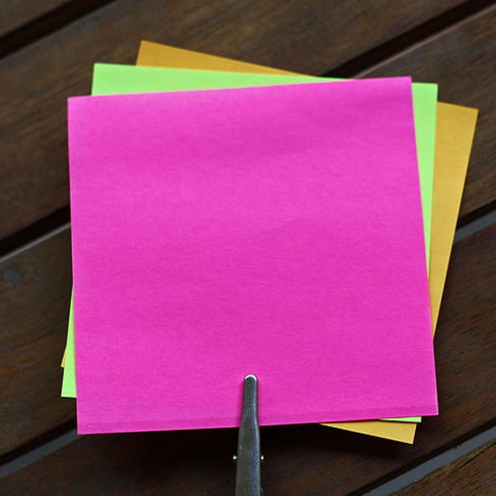 sticky notes