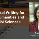 Workshop title with portrait of Suad Joseph